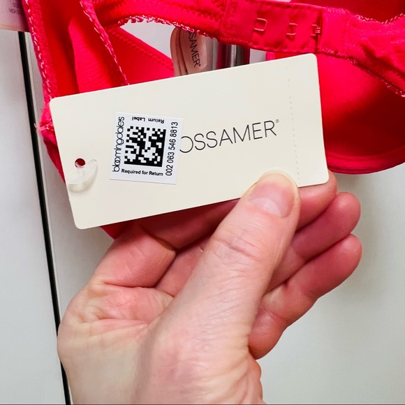 NWT On Gossamer Mesh Bump-It-Up Bra Size 34A Tulipink - Picture 11 of 13